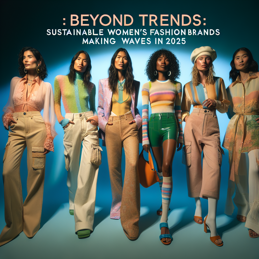 Beyond Trends: Sustainable Women's Fashion Brands Making Waves in 2025