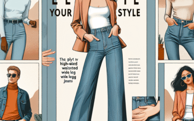 High Waisted Wide Leg Jeans