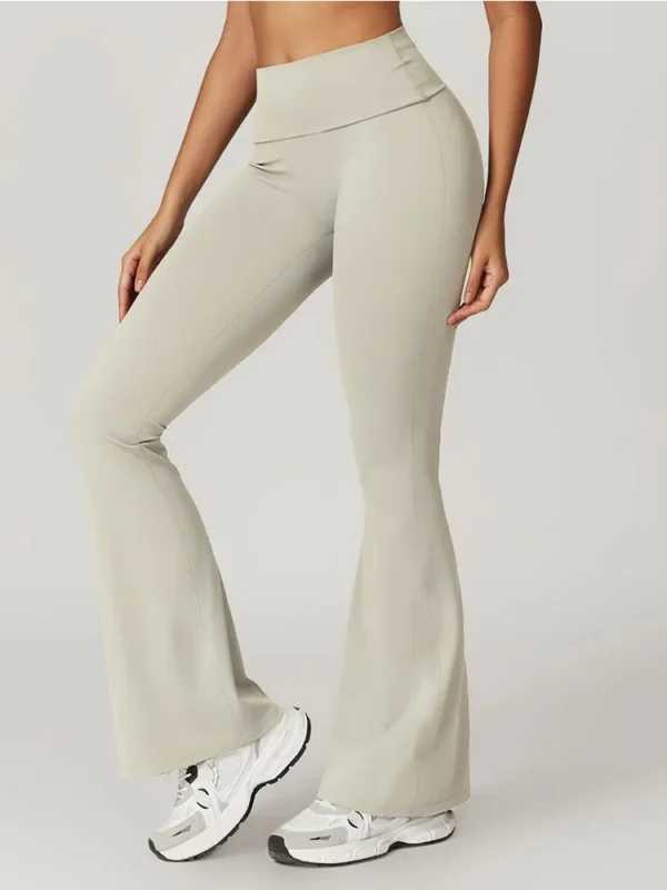 High-Waisted Flare Yoga Pants for Effortless Style & Comfort