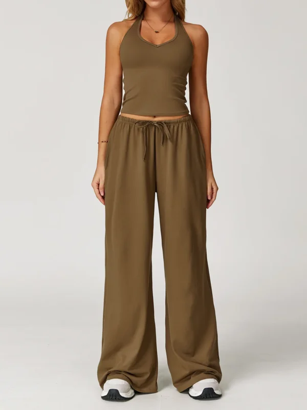 Chic High Waist Yoga Set for All-Day Comfort and Style