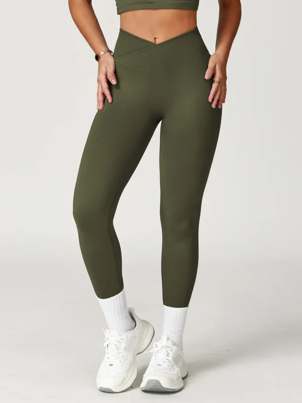 Seamless Yoga Leggings for Women - High Waist Performance Fit