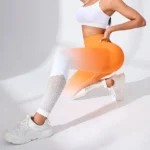 High-Waist Gradient Yoga Pants for Flattering Workout Style - Image 2