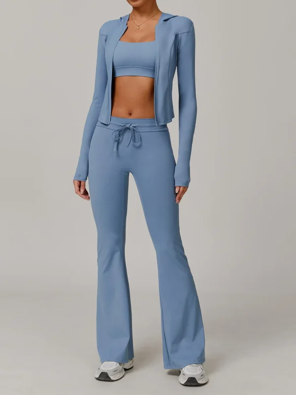 Luxurious 2-Piece Yoga Set for Active Elegance and Comfort