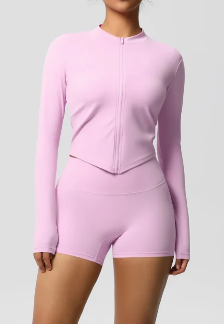 Premium High Waist Yoga Set - Stretchy Crop Top & Leggings