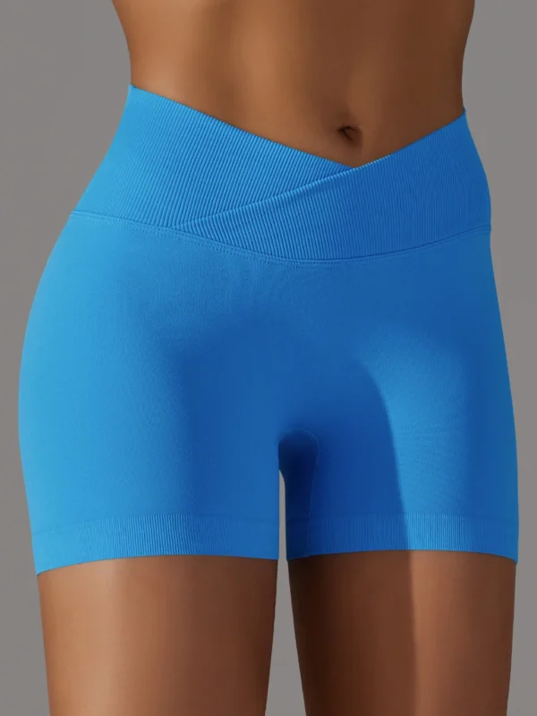 High-Waisted Seamless Sports Shorts for Ultimate Comfort
