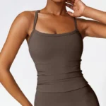 Elegant Hanging Neck Yoga Bra for High-Impact Workouts - Image 4