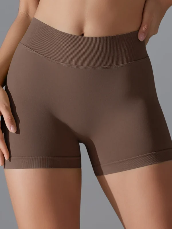 High-Waist Scrunch Bum Yoga Shorts for Effortless Style
