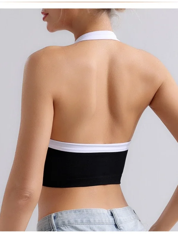 High Impact Halter Yoga Bra - Quick Dry Stylish Activewear