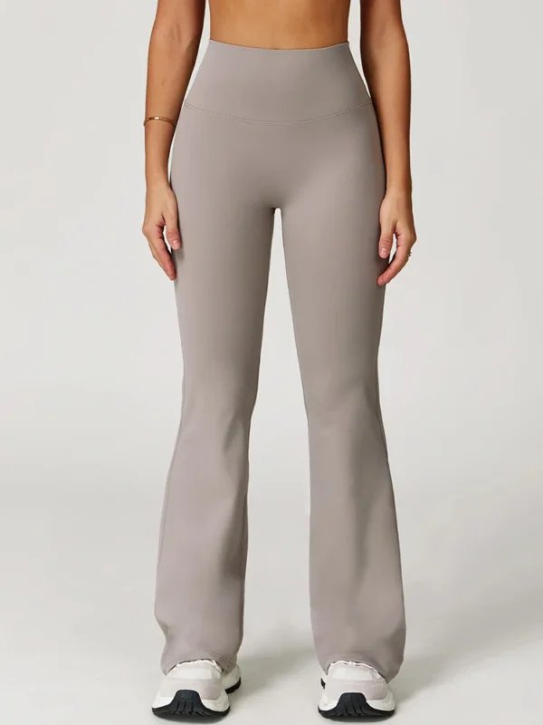High Waist Flare Leggings for Stylish Fitness & Yoga Wear