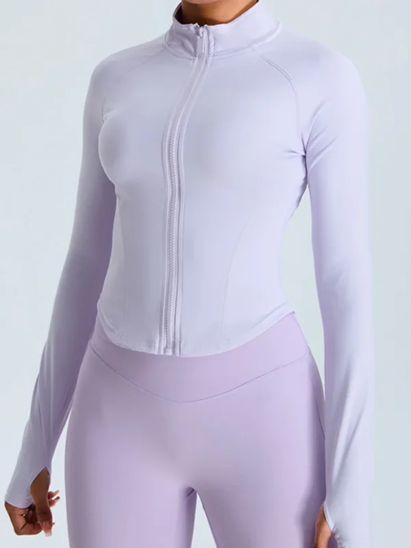 Elevate Your Workout: Women's Quick-Dry Yoga Cardigan Jacket