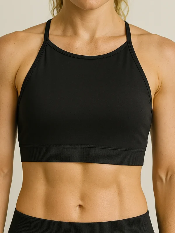 Seamless Backless Yoga Bra for Women - Quick Dry & Stylish