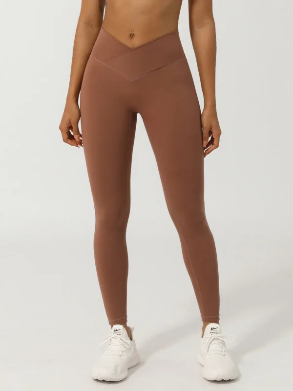 High-Waist Yoga Leggings for Women - Quick-Dry Fitness Tights