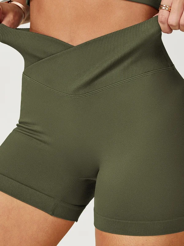 Seamless High Waist Sports Shorts for Women - Ultimate Comfort