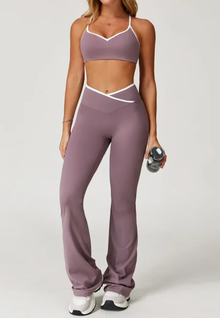 Luxurious Women's 2-Piece Quick-Dry Sports Set for Activewear