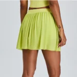 High-Waist Tennis Skirt with Pockets - Quick Dry Activewear - Image 6