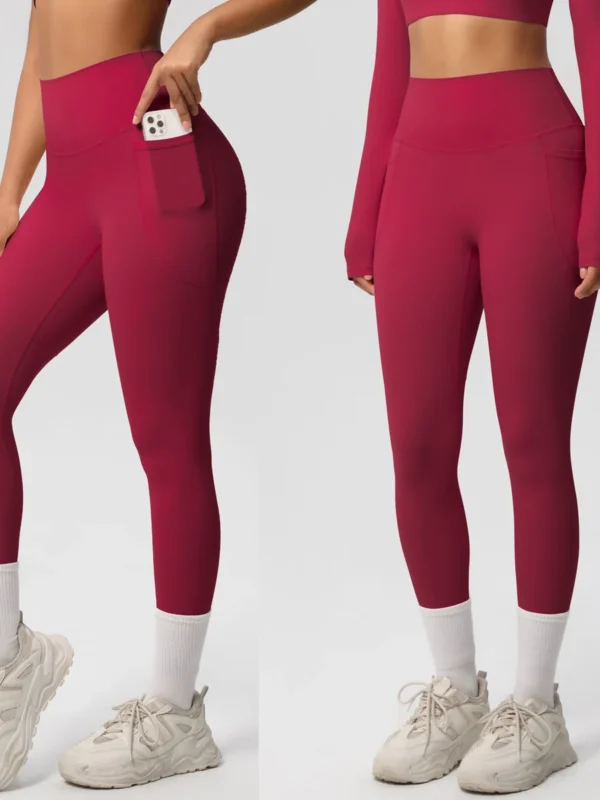 High Waist Leggings for Women - Booty Lift & Pockets