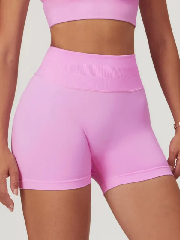High-Waist Seamless Yoga Shorts for Ultimate Comfort & Style