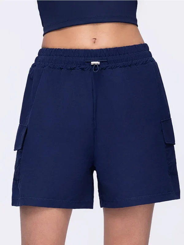 High-Waisted Women's Sports Shorts for Yoga & Fitness Activities
