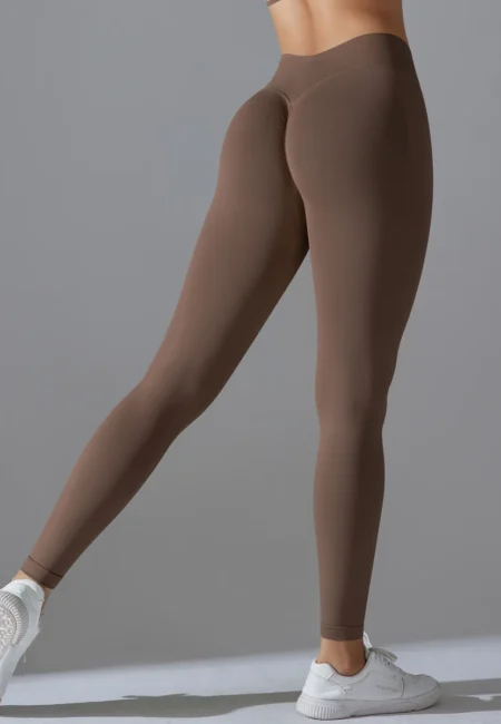 V Back Sports Leggings for Women - Booty Lift & Comfort