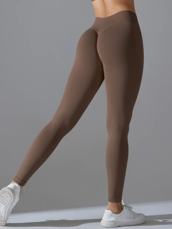 V Back Sports Leggings for Women - Booty Lift & Comfort