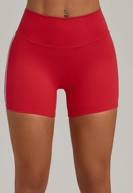 High Waist Women's Sports Shorts for Yoga & Cycling Comfort