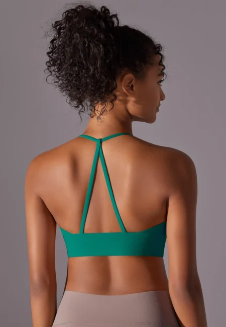 Backless Yoga Bra for Women - Stylish Shockproof Support