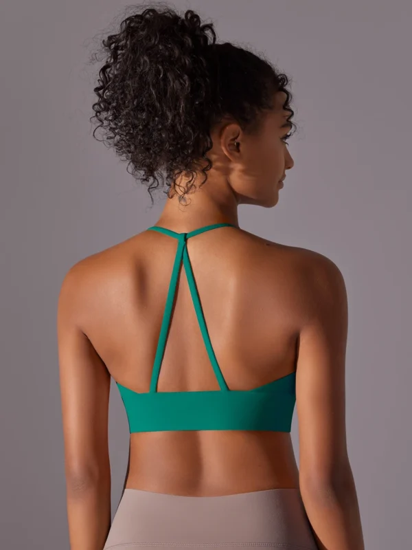 Backless Yoga Bra for Women - Stylish Shockproof Support