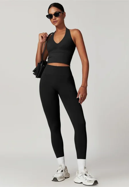 Sustainable Quick-Dry Yoga Suit for Stylish Active Women