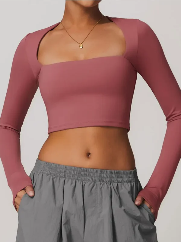 Elevate Your Workout with Mikeyoga Women's Long Sleeve Top