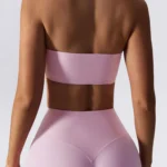 Moopsi Strapless Sports Bra Set - Comfort & Style for Fitness - Image 2