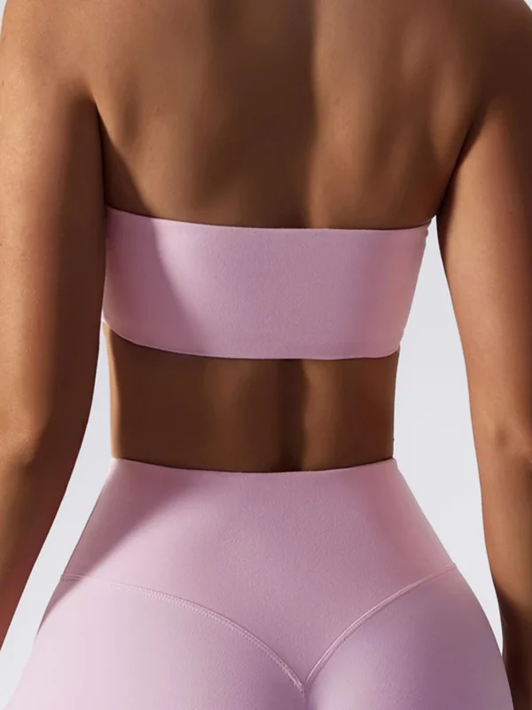 Moopsi Strapless Sports Bra Set - Comfort & Style for Fitness