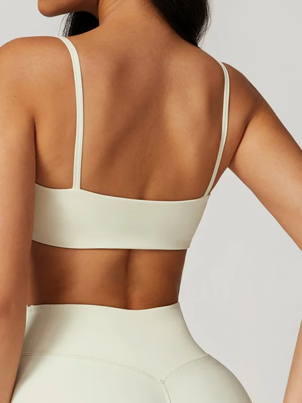 Backless Women's Yoga Bra - Shockproof & Breathable Fitness Top