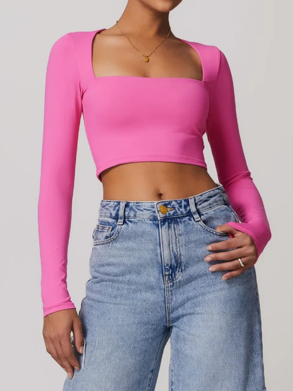 Elevate Your Workout with Mikeyoga Women's Long Sleeve Top