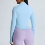 Elevate Your Workout: Women's Quick-Dry Yoga Cardigan Jacket - Image 6