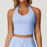 Halter Yoga Sports Bra for Women - Quick-Dry & Seamless Fitness - Image 6