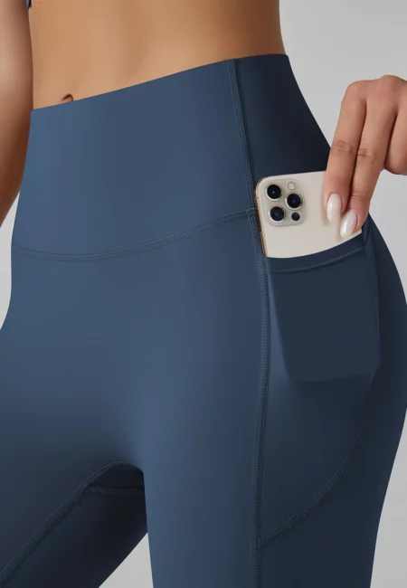 High-Waist Leggings with Pockets for Effortless Style