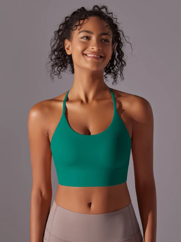 Backless Yoga Bra for Women - Stylish Shockproof Support