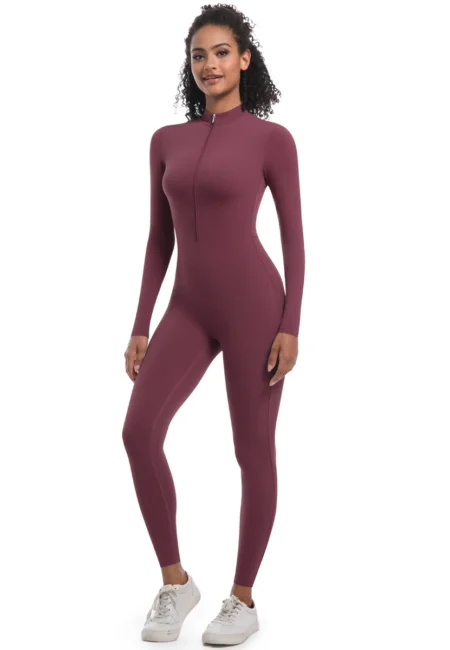 Luxury Seamless Yoga Jumpsuit for Women - Stylish Fitness Bodysuit