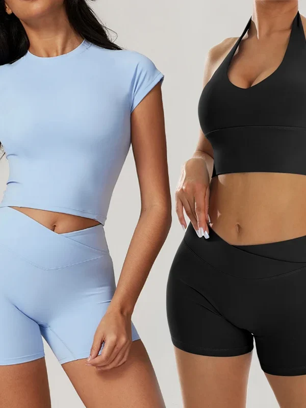 Stylish Summer Fitness Sets for Women - Yoga & Gym Ready