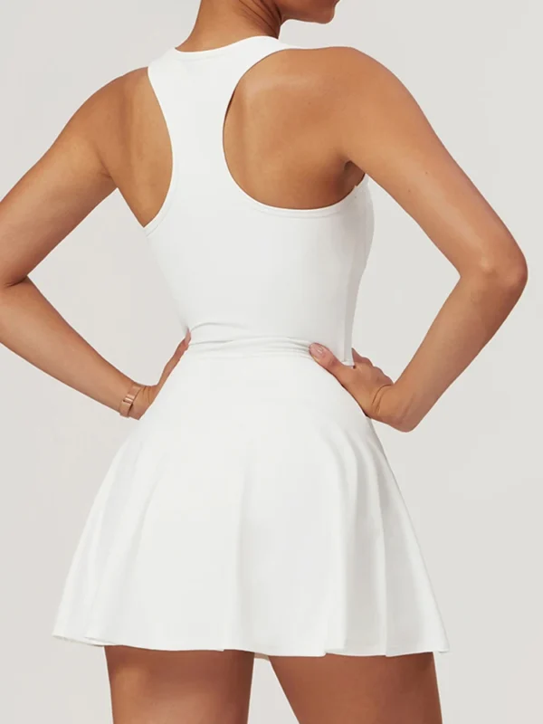 Stylish Zipper Yoga Jumpsuit for Women - All-in-One Fitness Gear