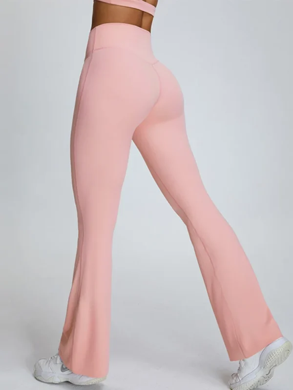 High-Waisted Flare Leggings for Women - Stylish Yoga Pants