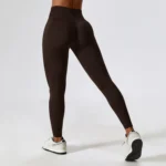 Seamless Yoga Leggings for Women - High Waist Performance Fit - Image 6