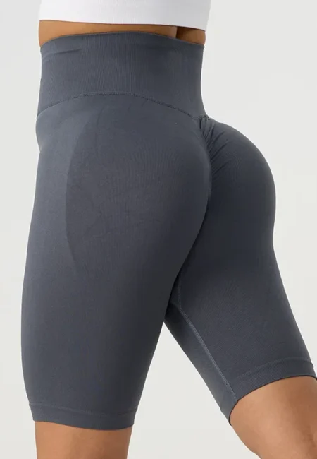 High Waist Seamless Yoga Shorts - Breathable Quick Dry Leggings