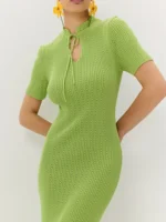 Elegant Hollow Out Maxi Dress for Effortless Summer Style - Image 6