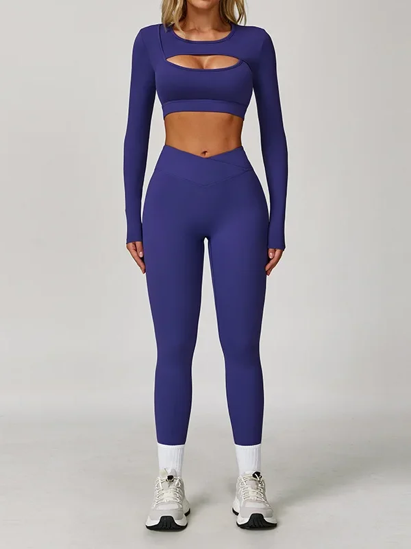 Luxury 2-Piece Women's Yoga Set for Stylish Workouts