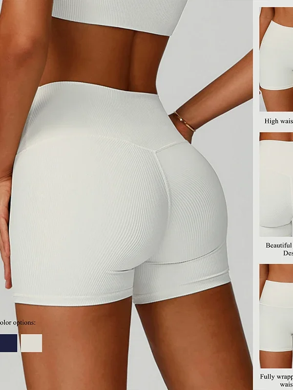 High-Waist Yoga Shorts for Women | Quick-Dry, Flattering Fit