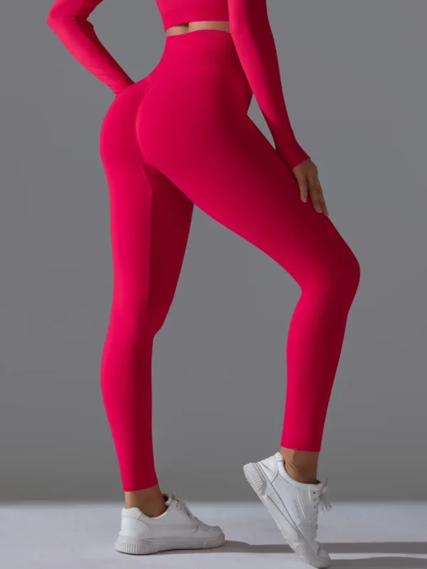 Seamless High Waist Yoga Leggings for Ultimate Comfort