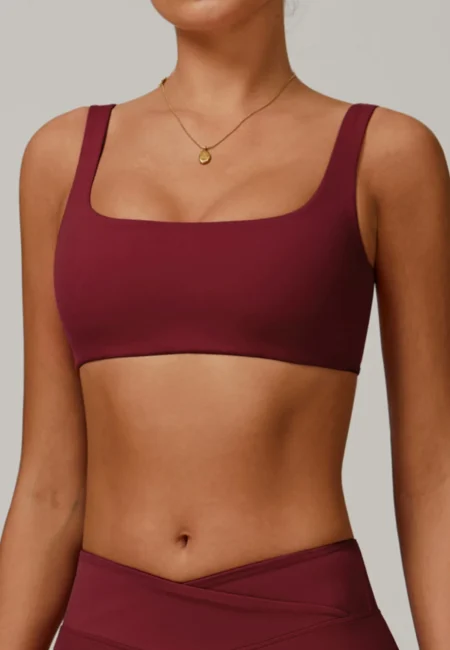 Luxury Women's Yoga Sports Bra - Moisture-Wicking Comfort