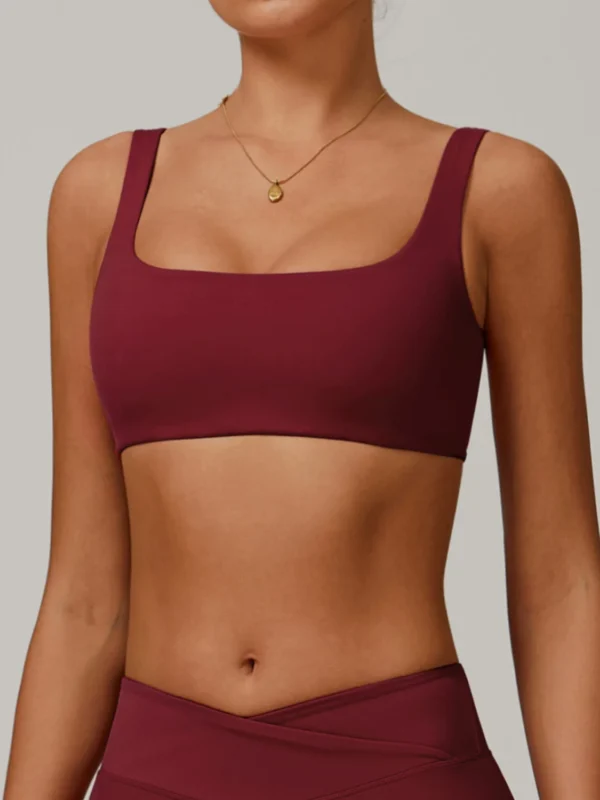 Luxury Women's Yoga Sports Bra - Moisture-Wicking Comfort