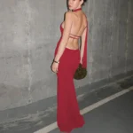 Chic Backless Evening Dress for Women - Luxury Summer Style - Image 3